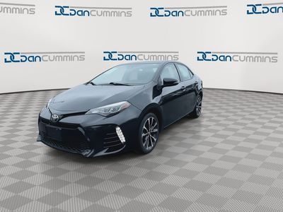 2017 Toyota Corolla — interior view