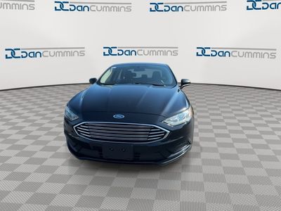 2017 Ford Fusion — rear three-quarter view