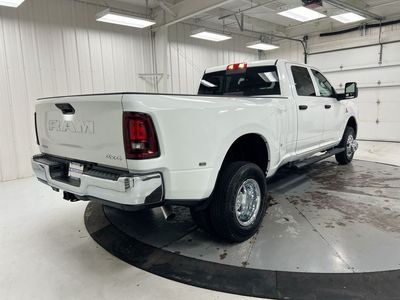 2026 RAM 3500 — rear three-quarter view