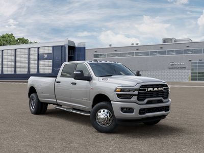 2026 RAM 3500 — rear three-quarter view