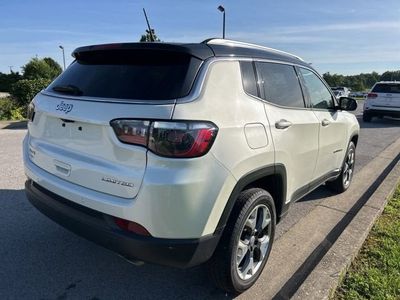 2021 Jeep Compass — rear three-quarter view