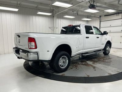 2022 RAM 3500 — rear three-quarter view