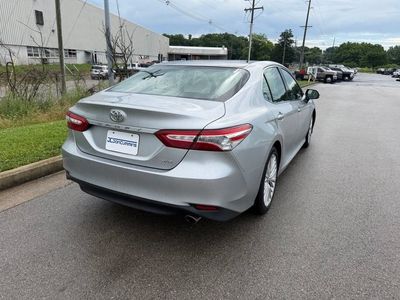 2018 Toyota Camry — rear three-quarter view