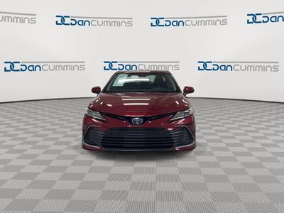 2021 Toyota Camry — rear three-quarter view