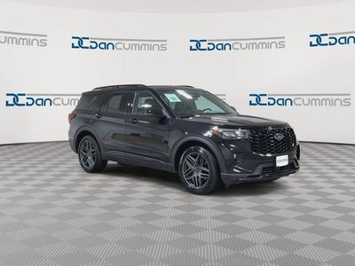 2025 Ford Explorer — rear three-quarter view