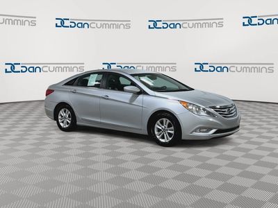 2013 Hyundai Sonata — rear three-quarter view