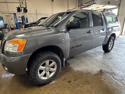 2015 Nissan Titan — interior view