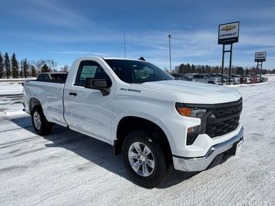 2026 Chevrolet Silverado 1500 — rear three-quarter view