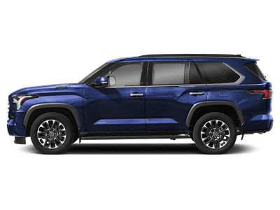 2024 Toyota Sequoia — rear three-quarter view