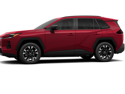 2026 Toyota RAV4 — rear three-quarter view