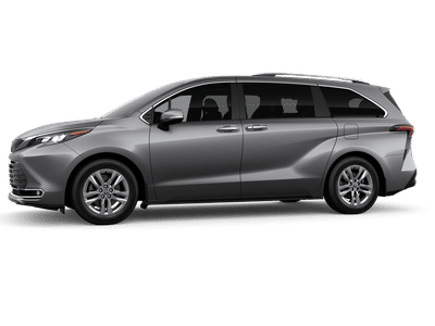 2026 Toyota Sienna — rear three-quarter view