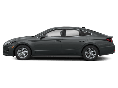 2021 Hyundai Sonata — rear three-quarter view