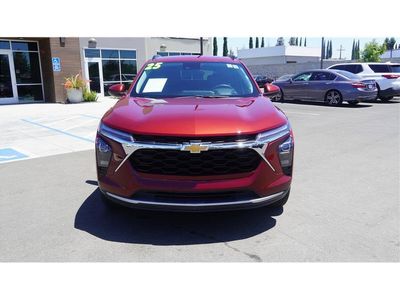 2025 Chevrolet Trax — rear three-quarter view