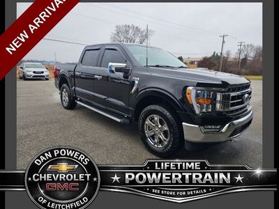 2022 Ford F-150 — rear three-quarter view