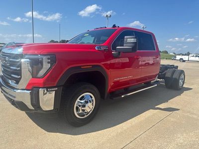 2026 GMC Sierra 3500 HD Chassis Cab — rear three-quarter view