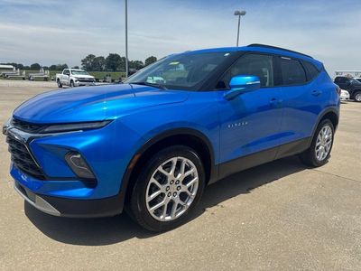 2024 Chevrolet Blazer — rear three-quarter view