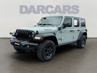 2023 Jeep Wrangler — rear three-quarter view