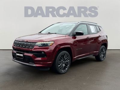 2022 Jeep Compass — rear three-quarter view