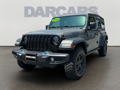 2023 Jeep Wrangler — rear three-quarter view