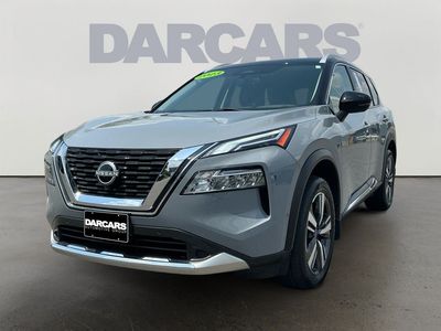 2023 Nissan Rogue — rear three-quarter view