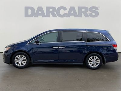 2016 Honda Odyssey — rear three-quarter view