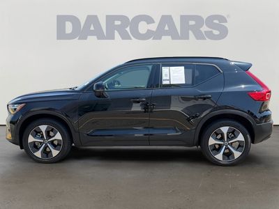 2025 Volvo XC40 — rear three-quarter view