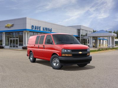 2026 Chevrolet Express Cargo — rear three-quarter view