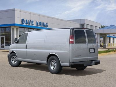 2026 Chevrolet Express Cargo — rear three-quarter view