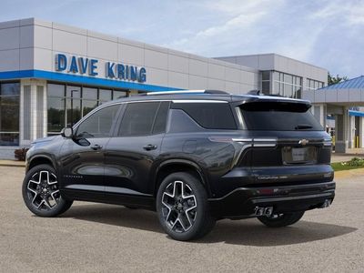 2026 Chevrolet Traverse — rear three-quarter view