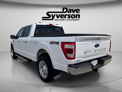 2022 Ford F-150 — rear three-quarter view