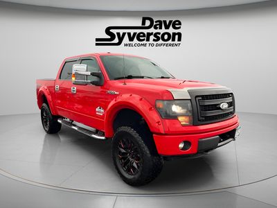 2013 Ford F-150 — rear three-quarter view