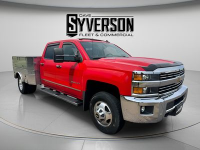 2015 Chevrolet Silverado 3500HD — rear three-quarter view