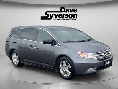 2012 Honda Odyssey — rear three-quarter view