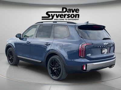 2023 Kia Telluride — rear three-quarter view