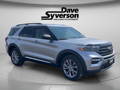 2023 Ford Explorer — rear three-quarter view