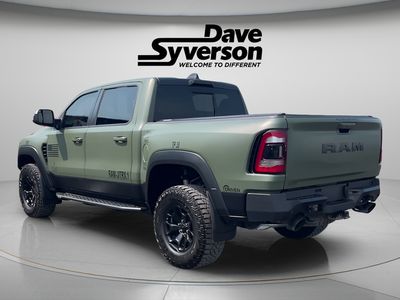 2022 RAM 1500 — rear three-quarter view