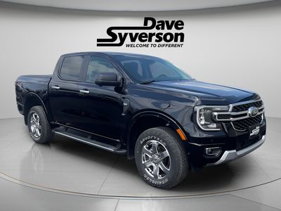 2024 Ford Ranger — rear three-quarter view