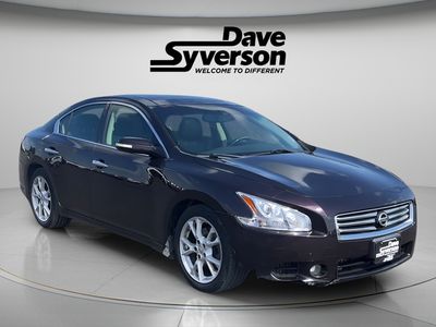 2013 Nissan Maxima — rear three-quarter view