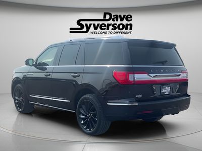 2020 Lincoln Navigator — rear three-quarter view