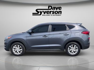 2021 Hyundai Tucson — side profile view