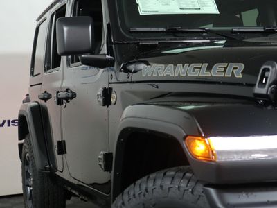 2026 Jeep Wrangler — rear three-quarter view