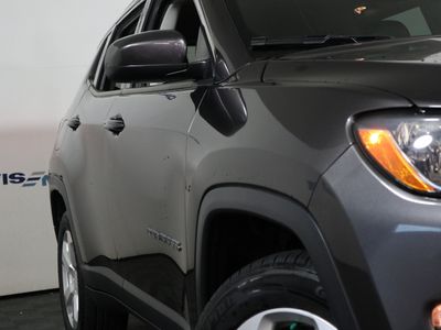 2021 Jeep Compass — rear three-quarter view