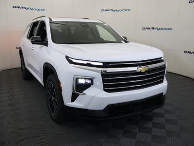 2026 Chevrolet Traverse — rear three-quarter view