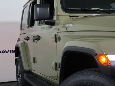 2026 Jeep Wrangler — rear three-quarter view
