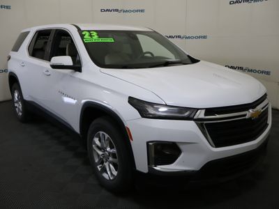 2023 Chevrolet Traverse — rear three-quarter view