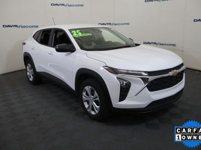 2025 Chevrolet Trax — rear three-quarter view