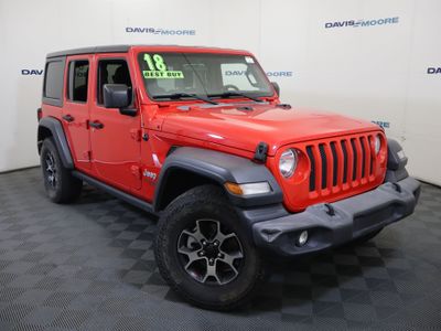 2018 Jeep Wrangler Unlimited — side profile view