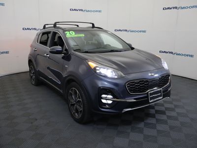 2020 Kia Sportage — rear three-quarter view