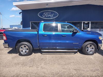2019 RAM 1500 — rear three-quarter view