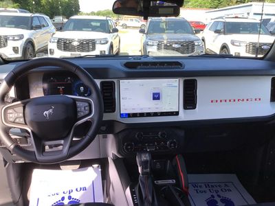 2026 Ford Bronco — rear three-quarter view